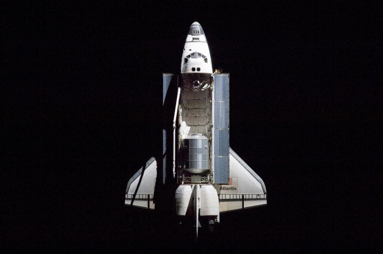 Mapping Sequence performed during the STS-135 R-Bar Pitch Maneuver