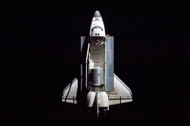 Mapping Sequence performed during the STS-135 R-Bar Pitch Maneuver