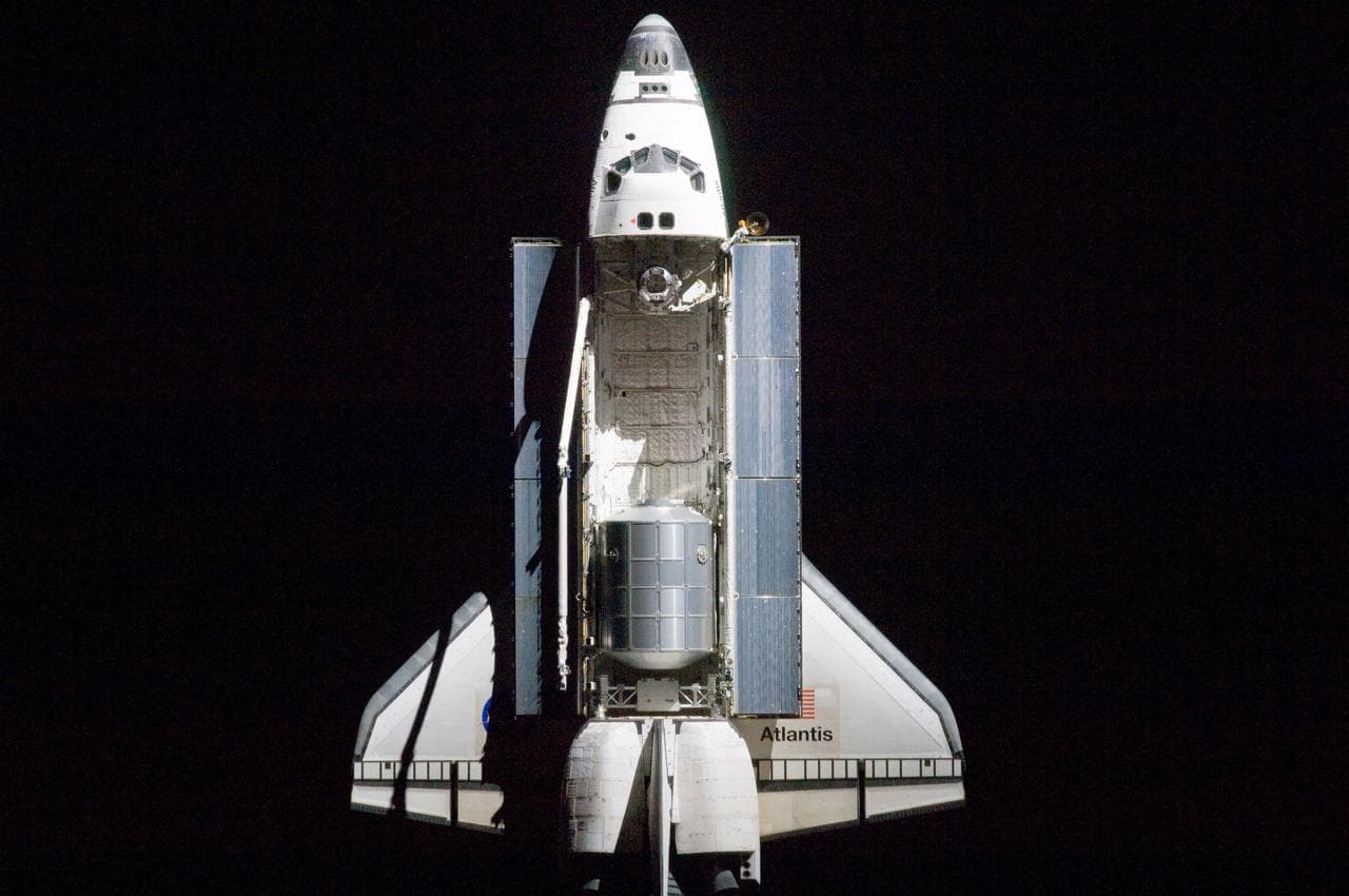 Mapping Sequence performed during the STS-135 R-Bar Pitch Maneuver