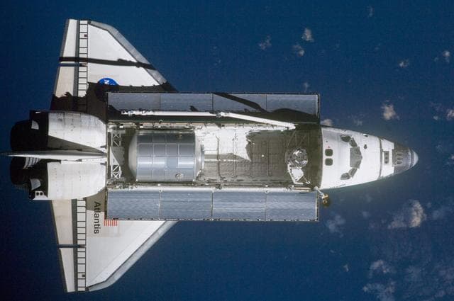 Mapping Sequence performed during the STS-135 R-Bar Pitch Maneuver