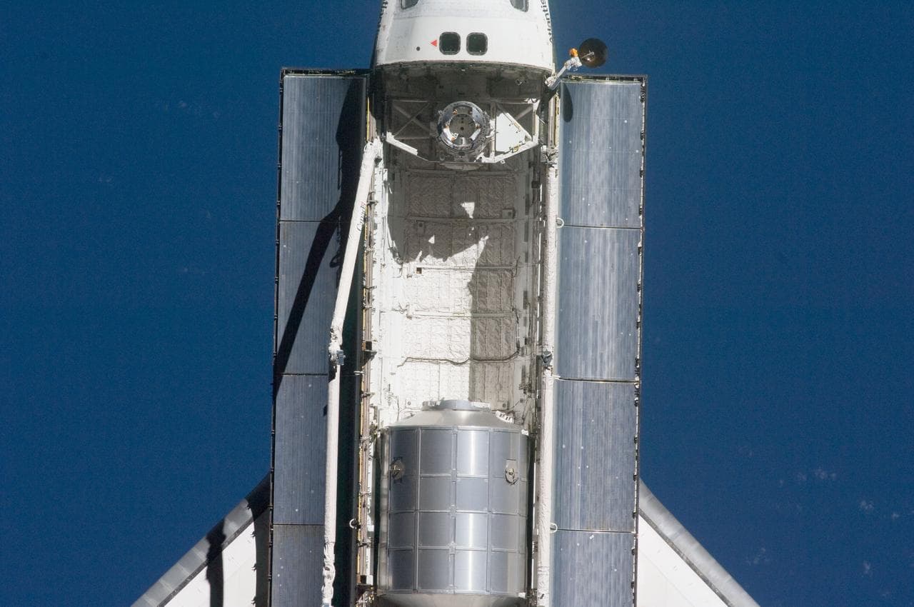 Mapping Sequence performed during the STS-135 R-Bar Pitch Maneuver