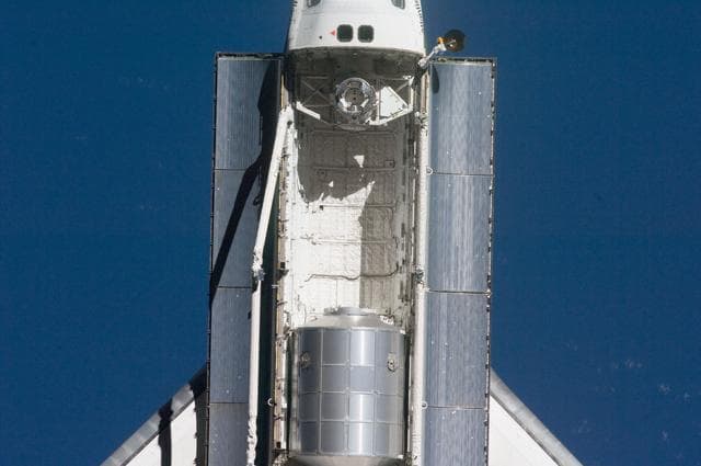 Mapping Sequence performed during the STS-135 R-Bar Pitch Maneuver