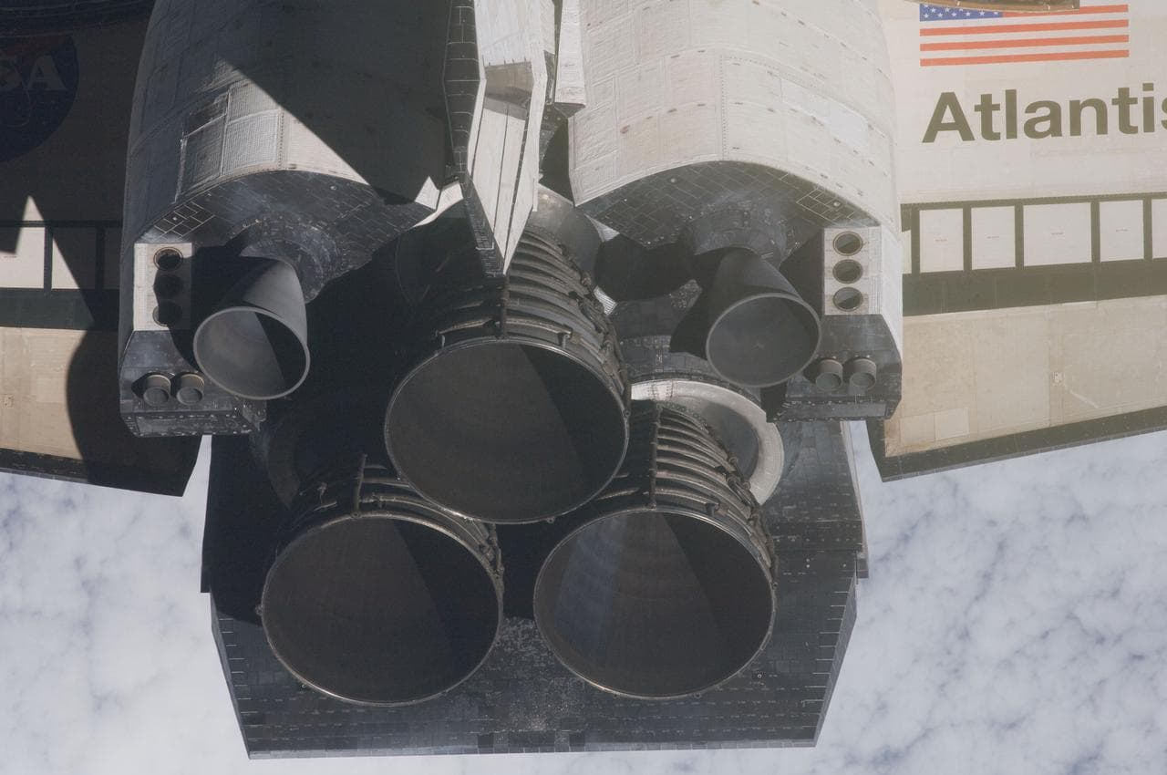 Mapping Sequence performed during the STS-135 R-Bar Pitch Maneuver