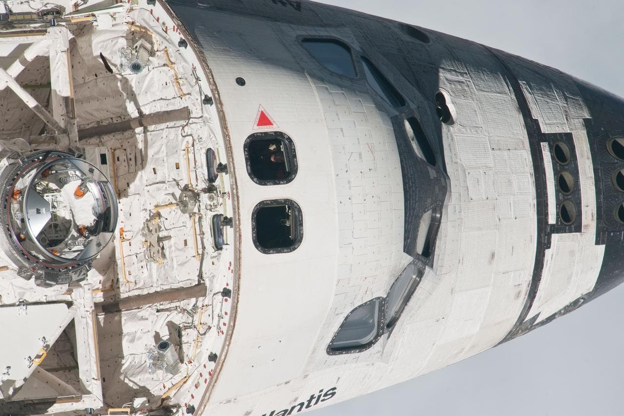 Mapping Sequence performed during the STS-135 R-Bar Pitch Maneuver