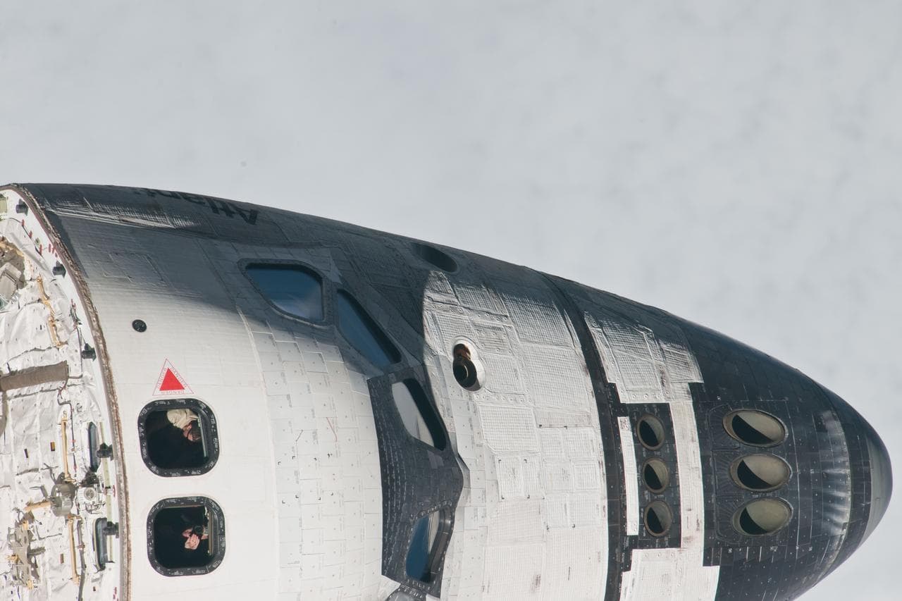 Mapping Sequence performed during the STS-135 R-Bar Pitch Maneuver