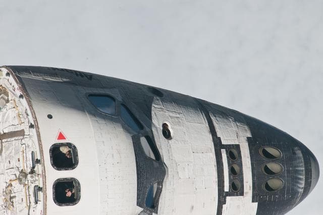 Mapping Sequence performed during the STS-135 R-Bar Pitch Maneuver