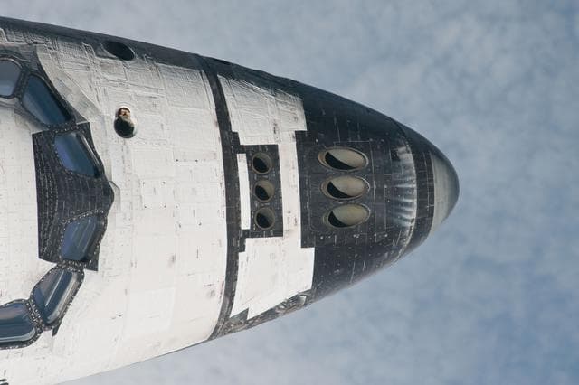 Mapping Sequence performed during the STS-135 R-Bar Pitch Maneuver