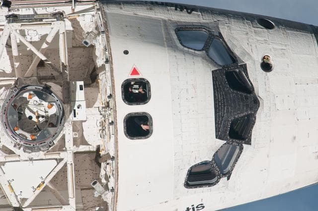 Mapping Sequence performed during the STS-135 R-Bar Pitch Maneuver