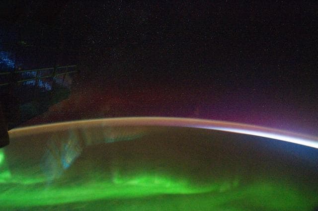 Aurora, australis, airglow