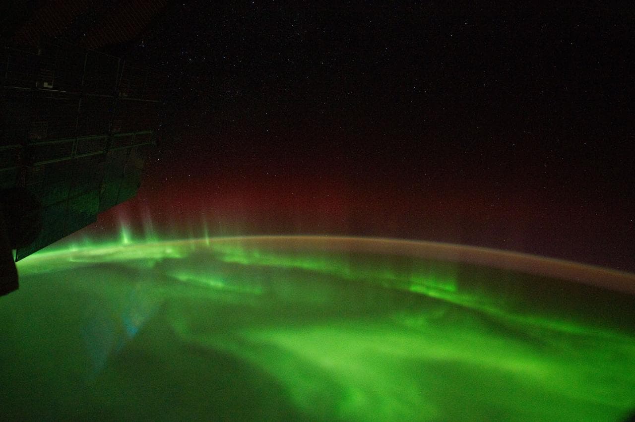 Aurora, australis, airglow