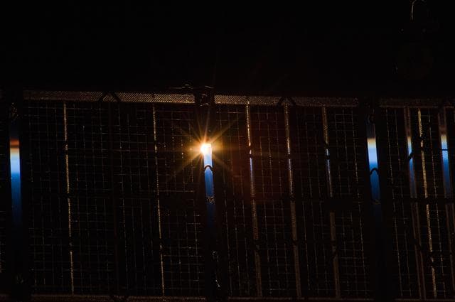 Solar Array on Russian Spacecraft
