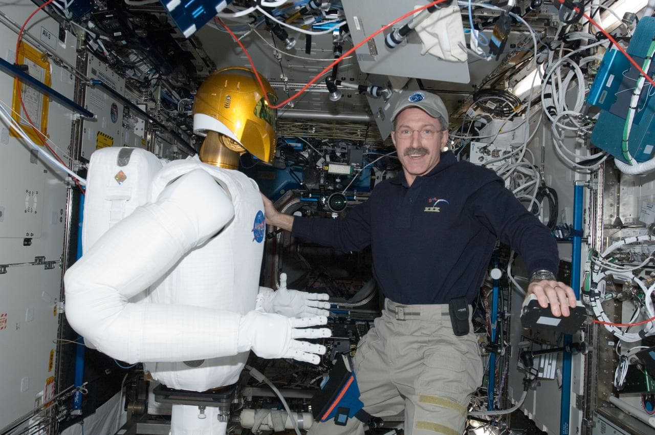 Robonaut 2 in the U.S. Laboratory