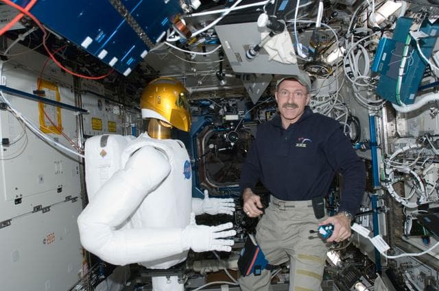 Robonaut 2 in the U.S. Laboratory