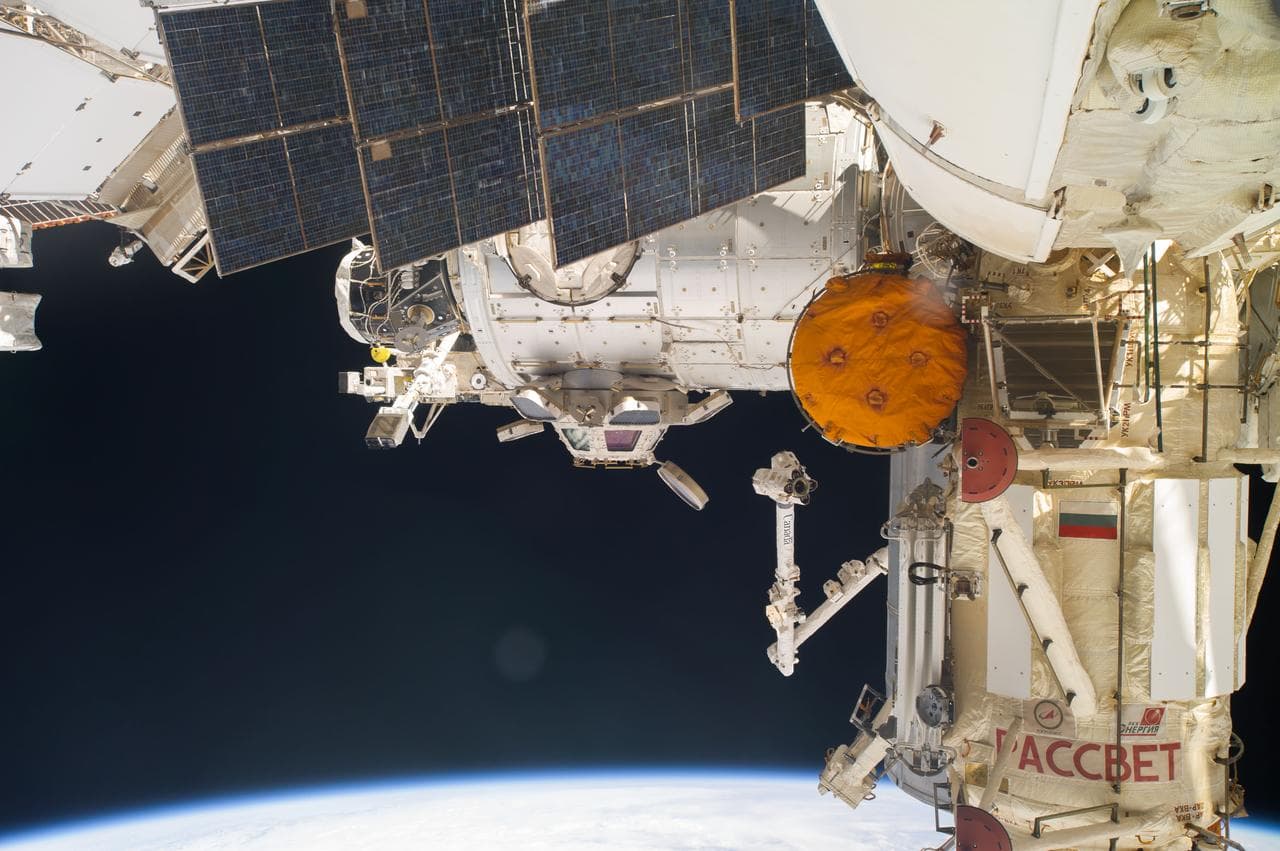 External view of ISS