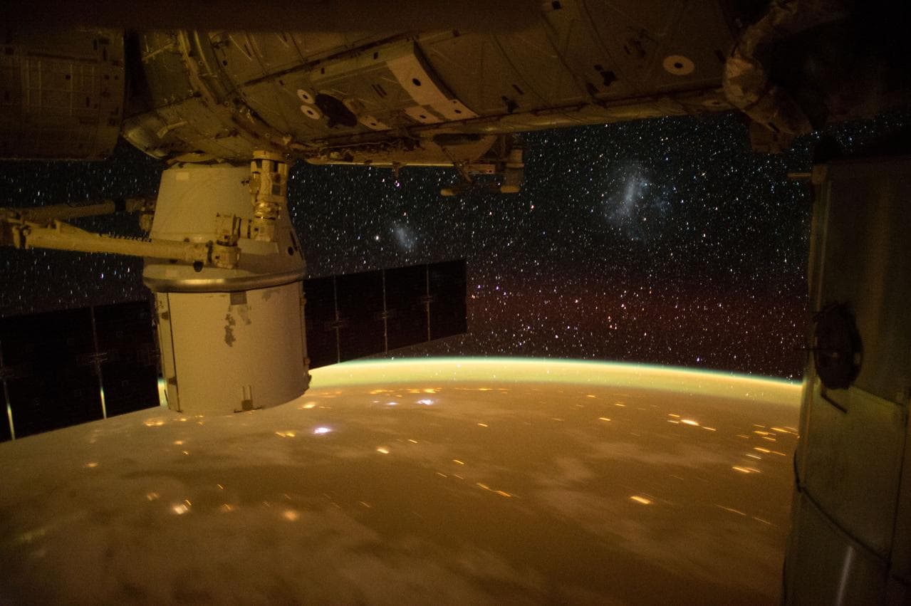 Earth observation taken by the Expedition 43 crew