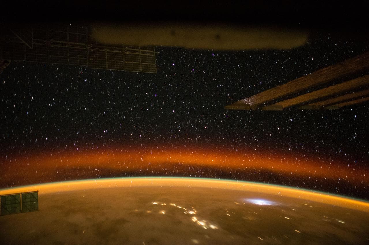 Earth observation taken by the Expedition 43 crew