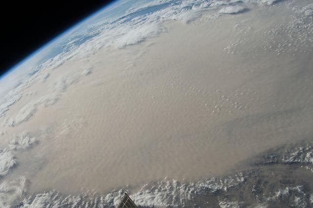 Earth observation taken by the Expedition 43 crew
