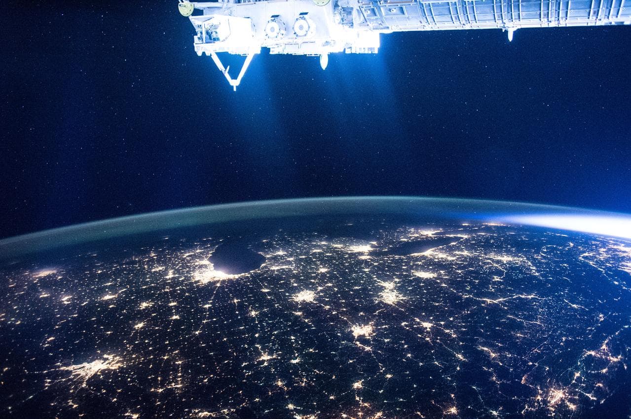 Earth observation taken by the Expedition 46 crew