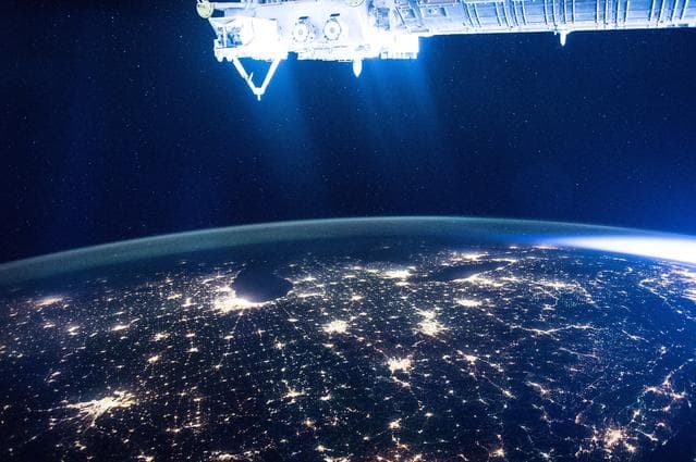 Earth observation taken by the Expedition 46 crew