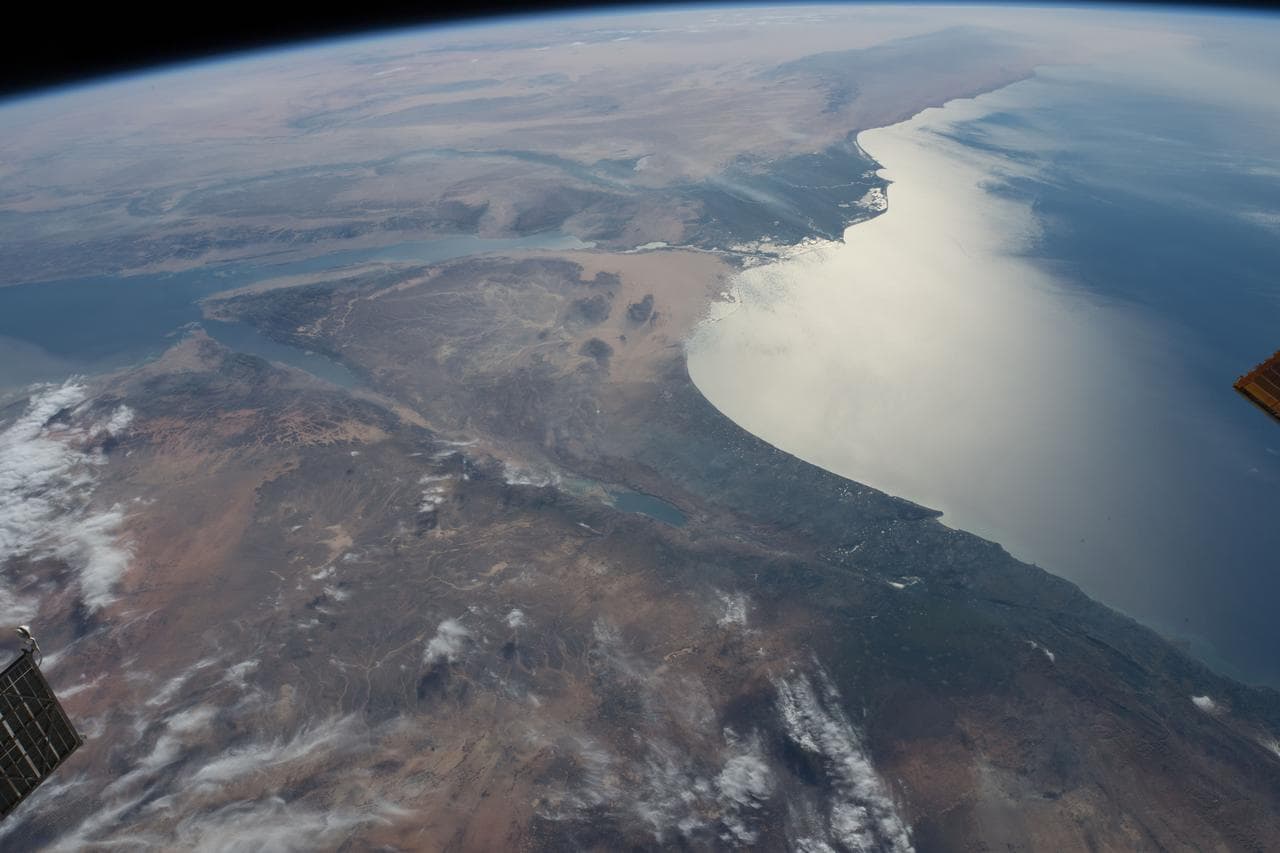 Earth observation taken by the Expedition 55 crew