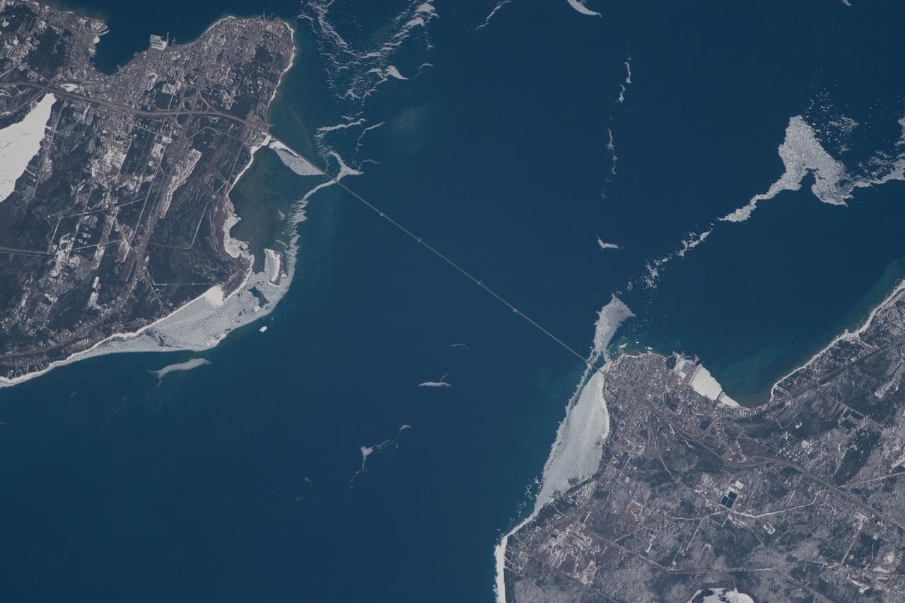 Earth observation taken by the Expedition 55 crew