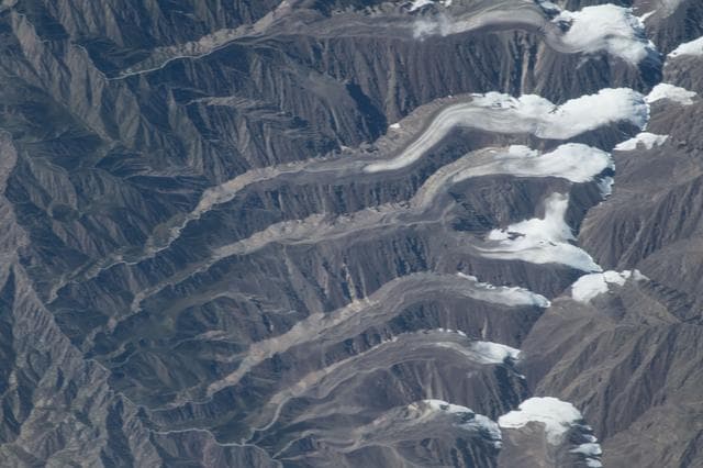 Glaciers, qilian, mountain
