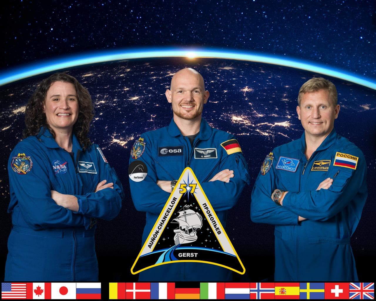 Official, crew, portrait
