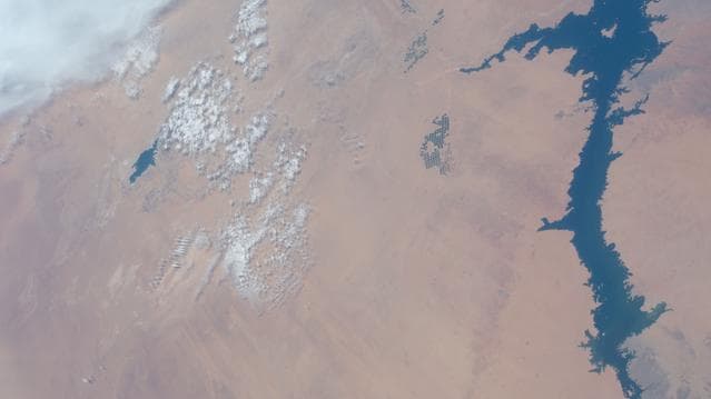 Lake Nasser in Egypt