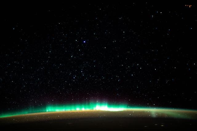 Aurora, blankets, earth