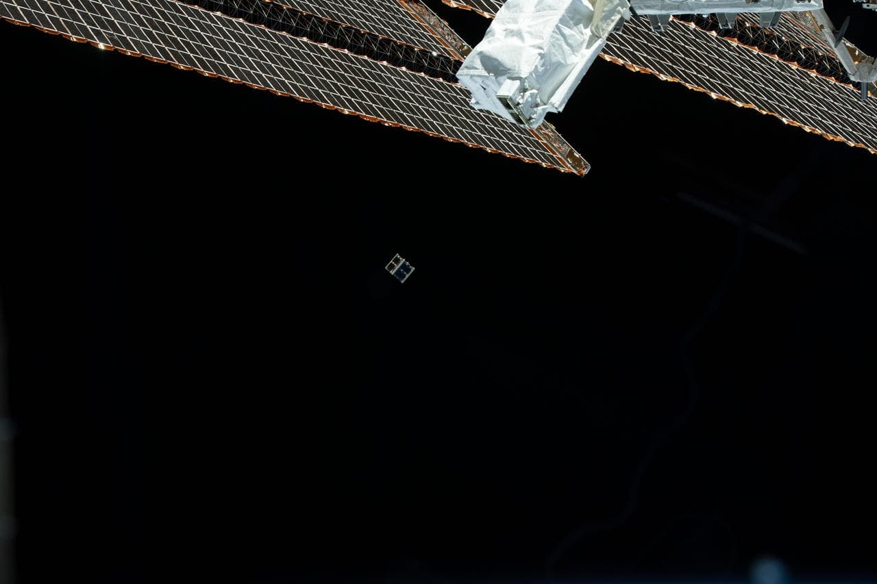 JEMRMS Small Satellite Deployment Observation