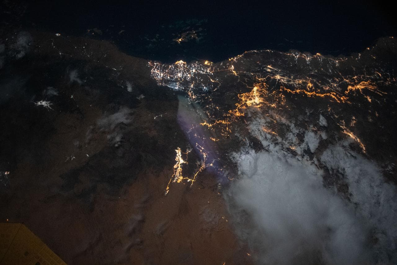 City, lights, jazan