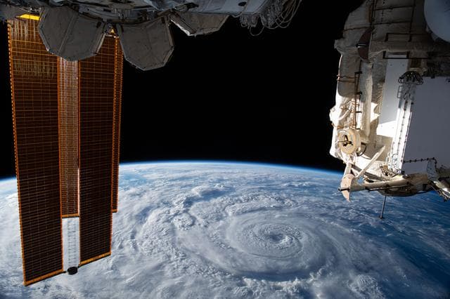 Hurricane Genevieve off the Pacific coast of Mexico
