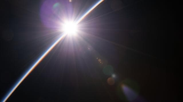 Sunrise, breaking, earth