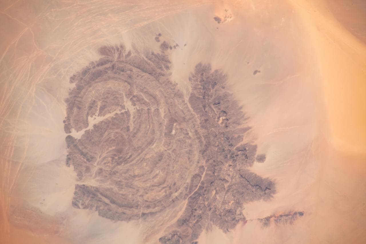Earth observation taken by Expedition 65 crew