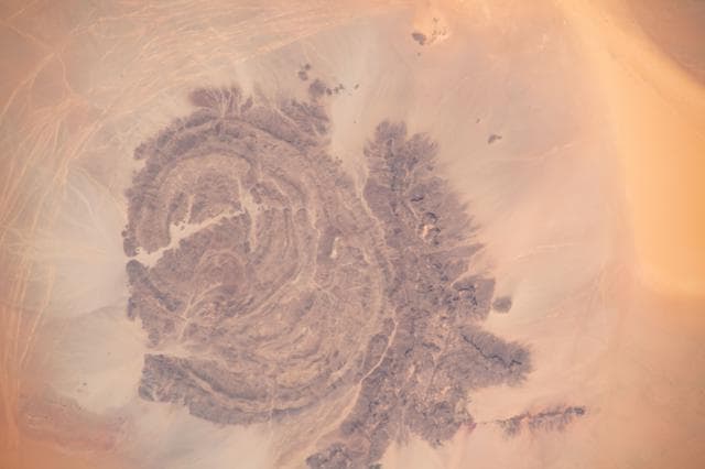 Earth observation taken by Expedition 65 crew