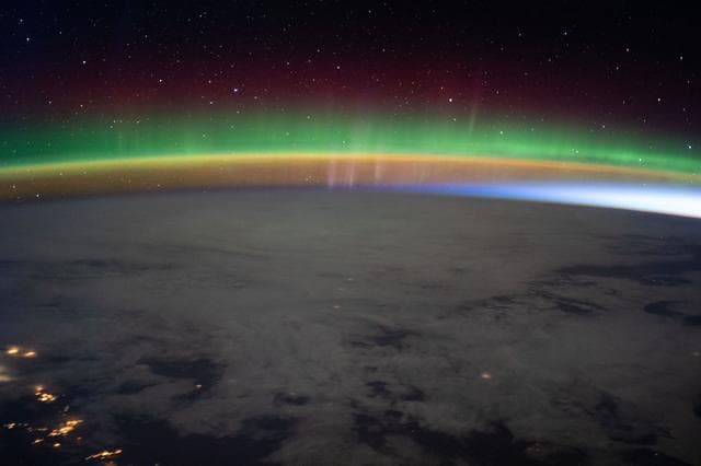 Bright, aurora, crowns