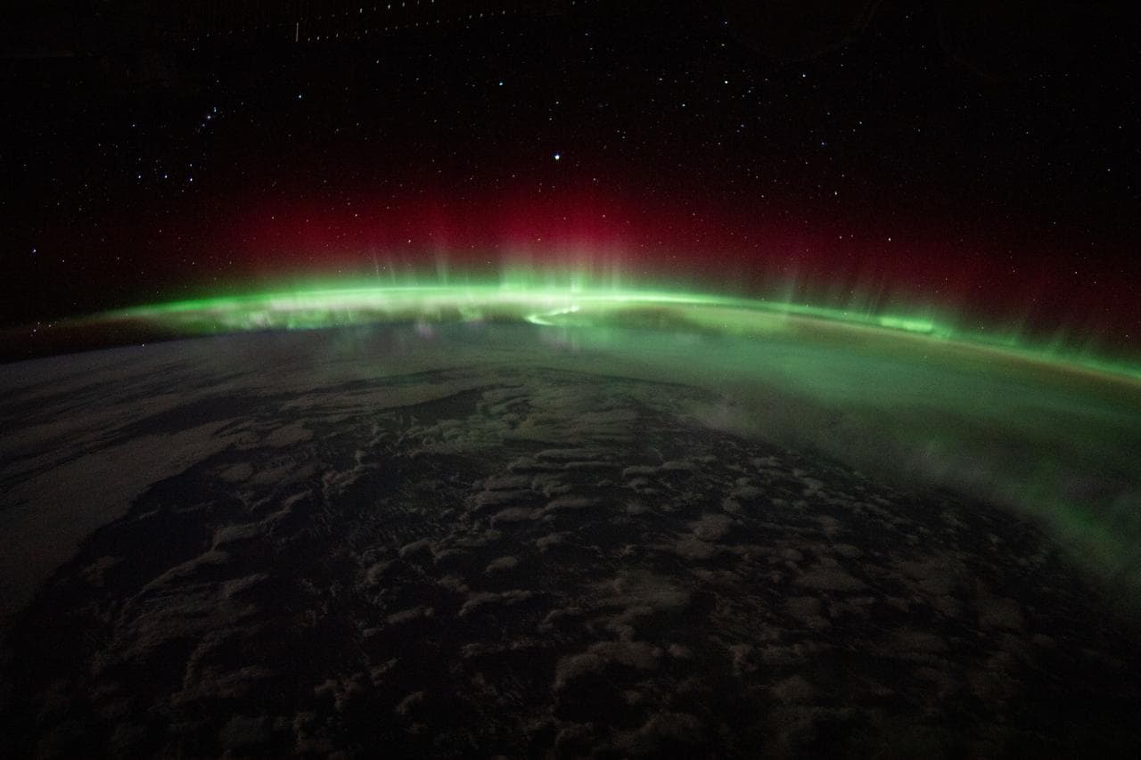 Aurora, crowns, earth