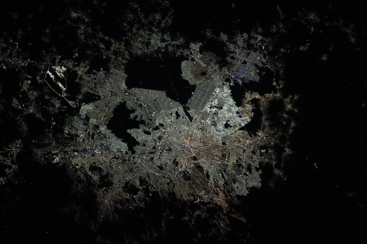 Night, lights, mexico