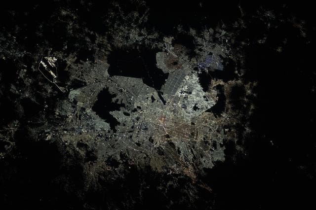 Night, lights, mexico
