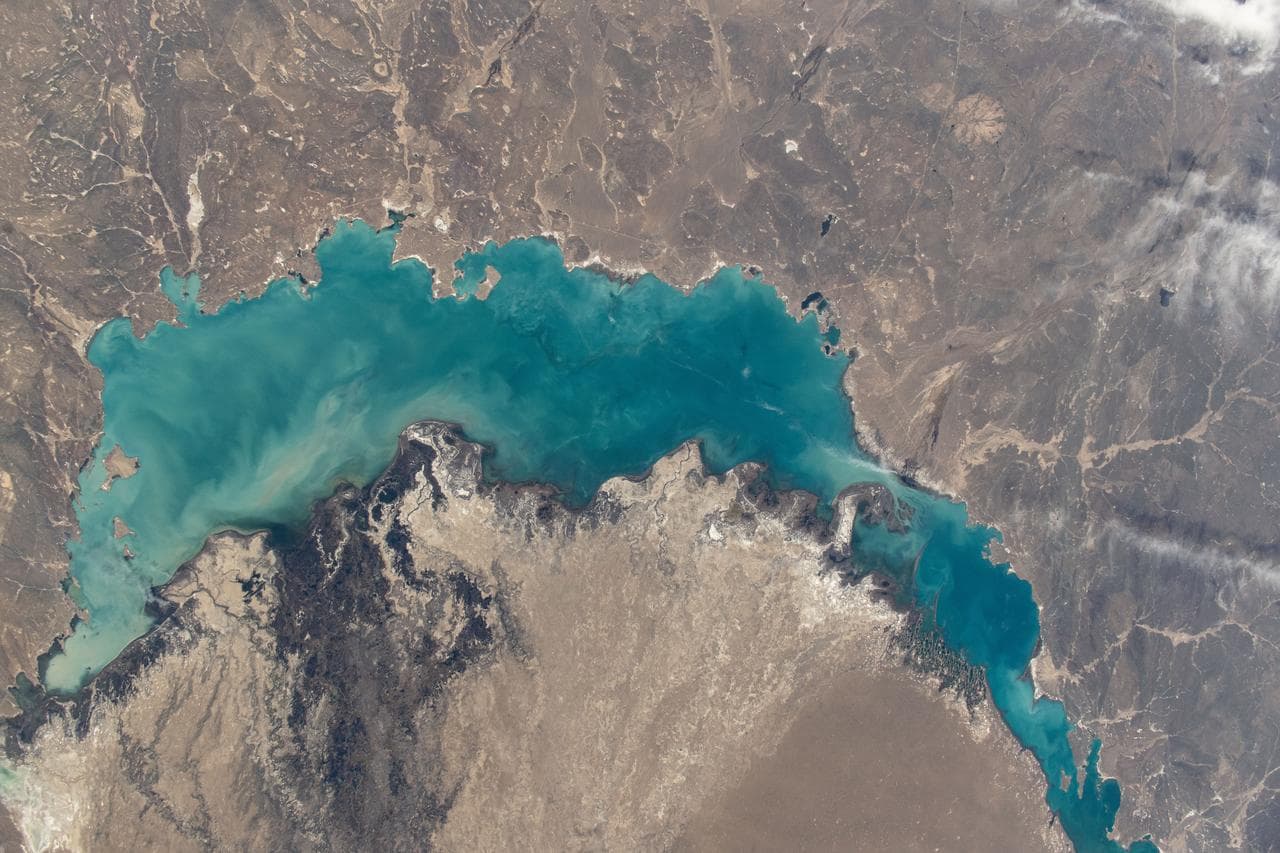 A Turquoise Lake Balkhash