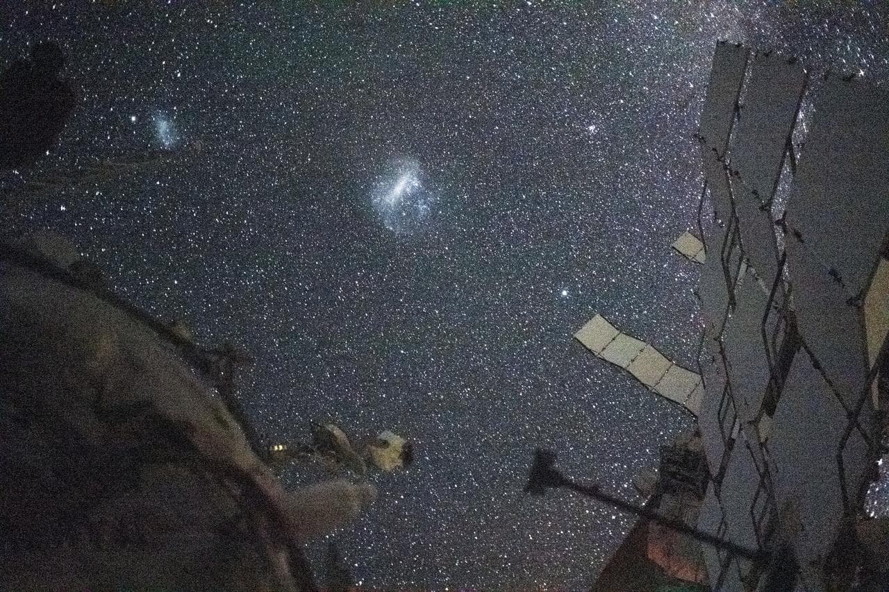 The Large Magellanic Cloud and the Small Magellanic Cloud