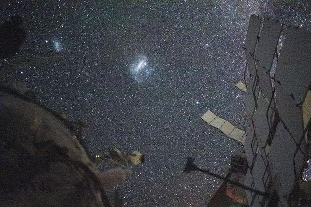 The Large Magellanic Cloud and the Small Magellanic Cloud
