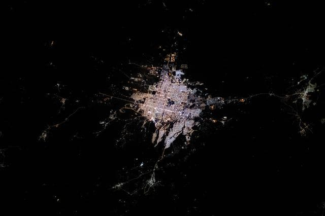 Riyadh, Saudi Arabia, the desert nation's capital and largest city