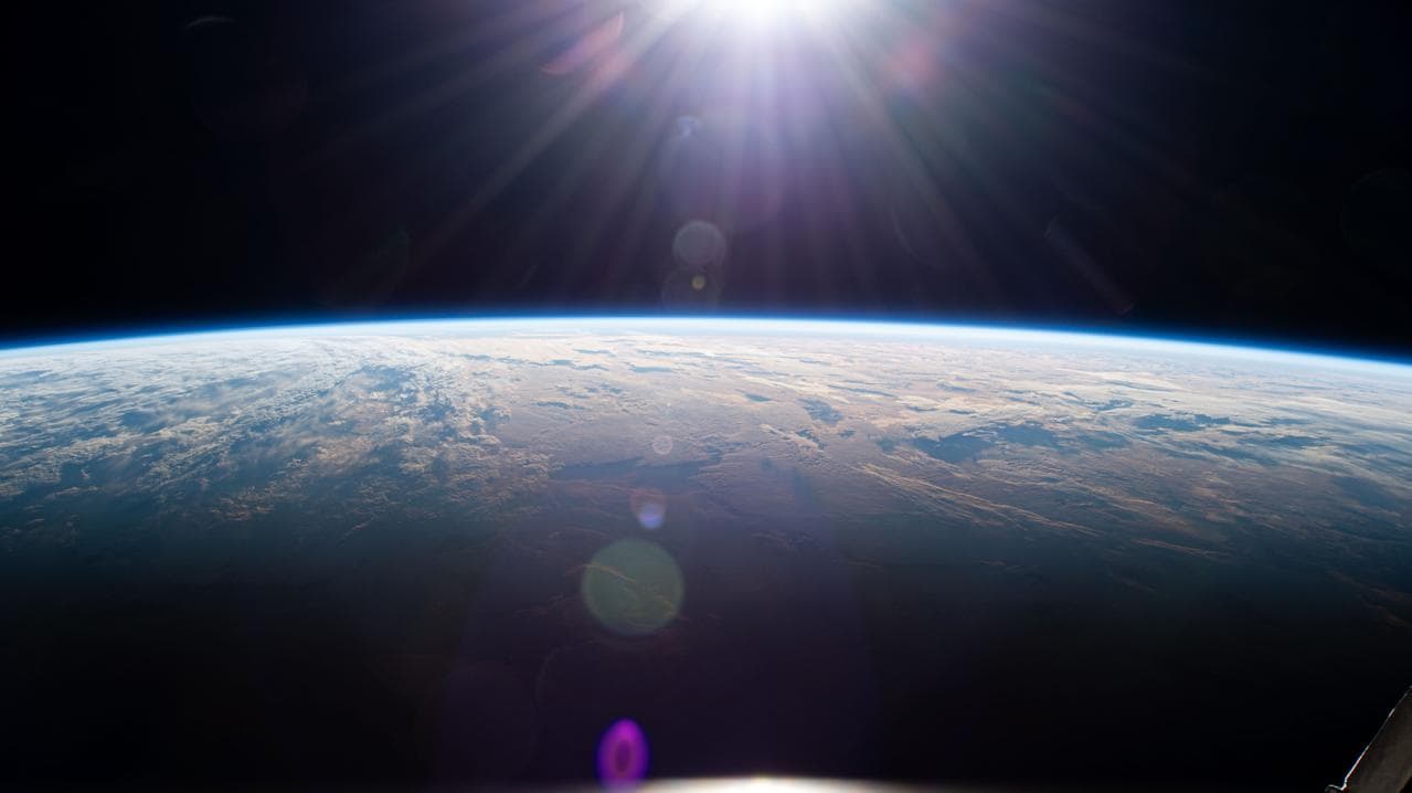 Sunrise, earth, horizon