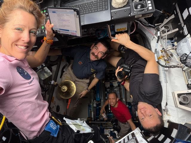 Crew, members, portrait