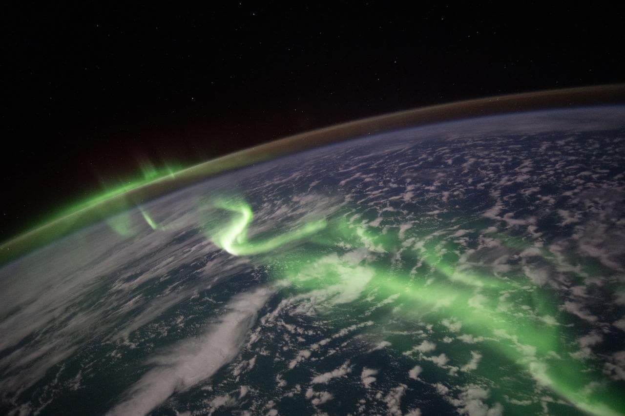 Aurora, australis, arcs
