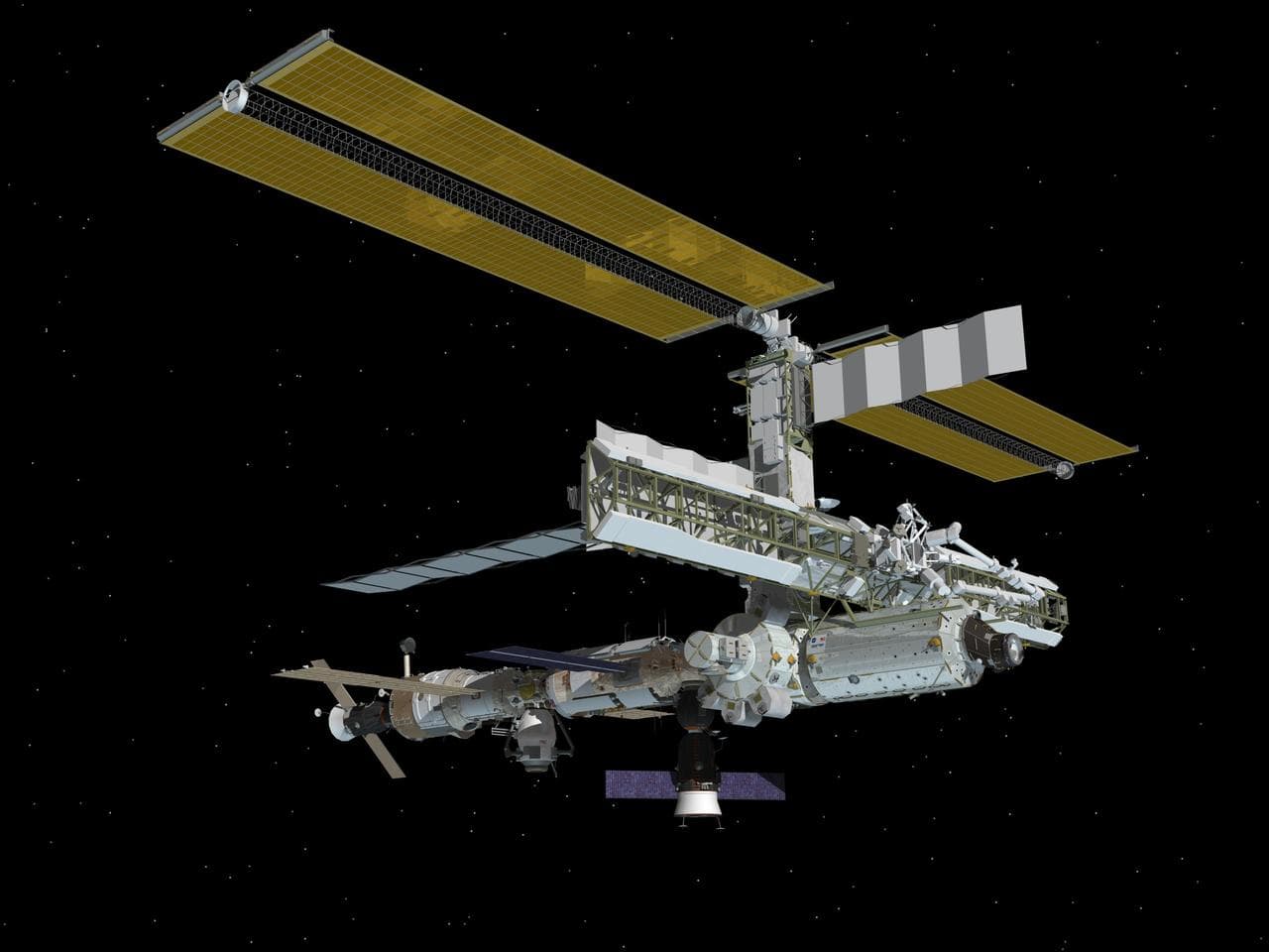 Images of the International Space Station