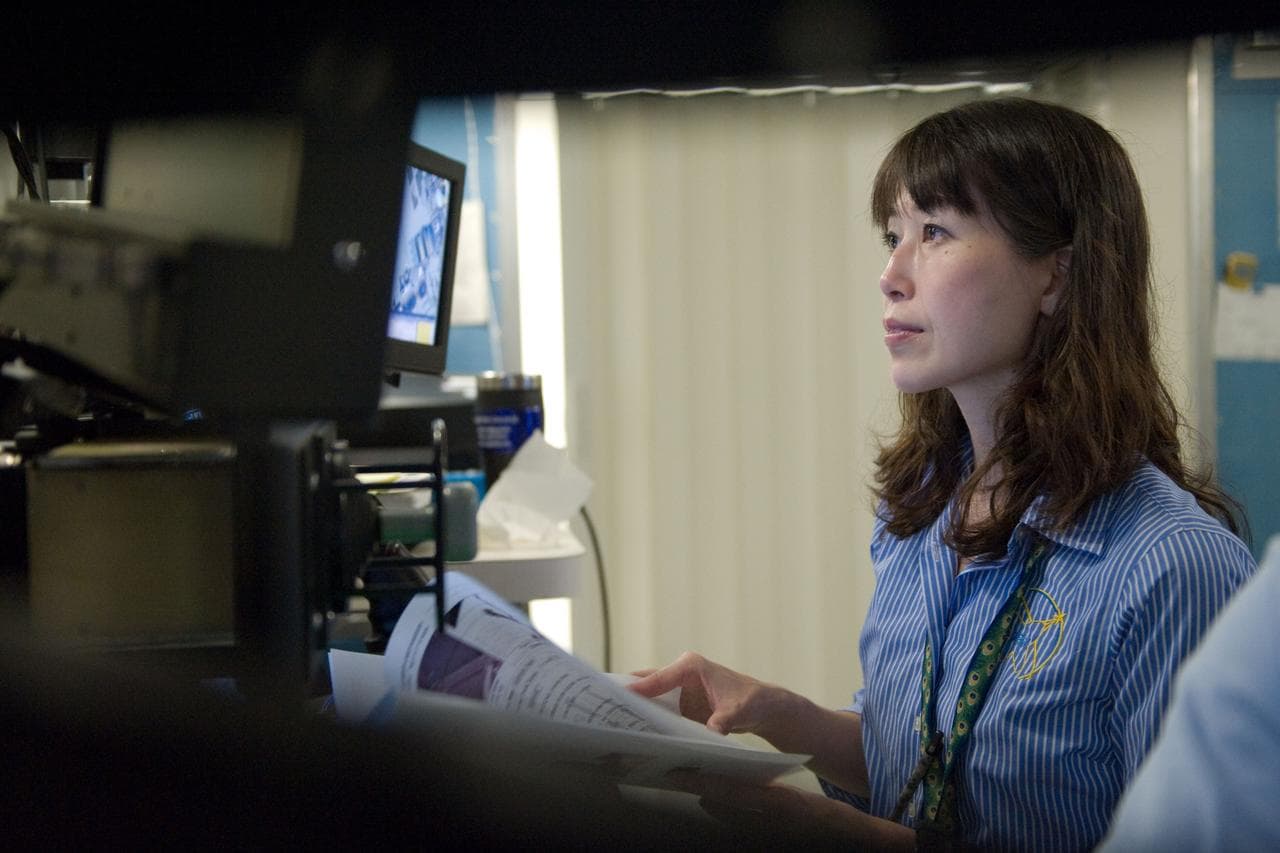 STS-131 crew member and JAXA astronaut Naoko Yamazaki