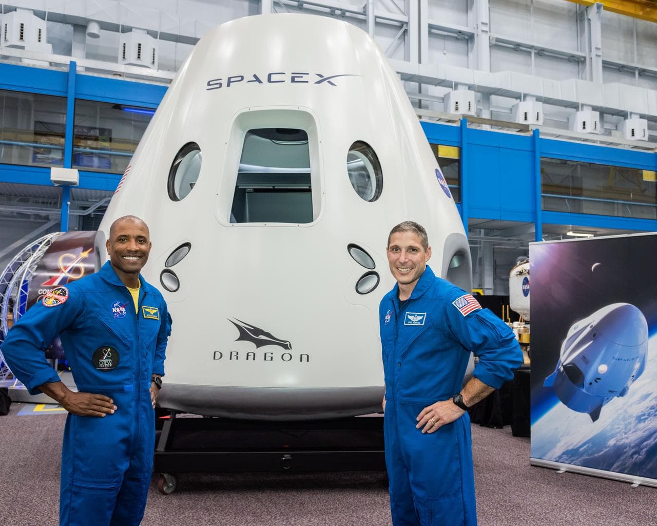 Astronauts, victor, glover