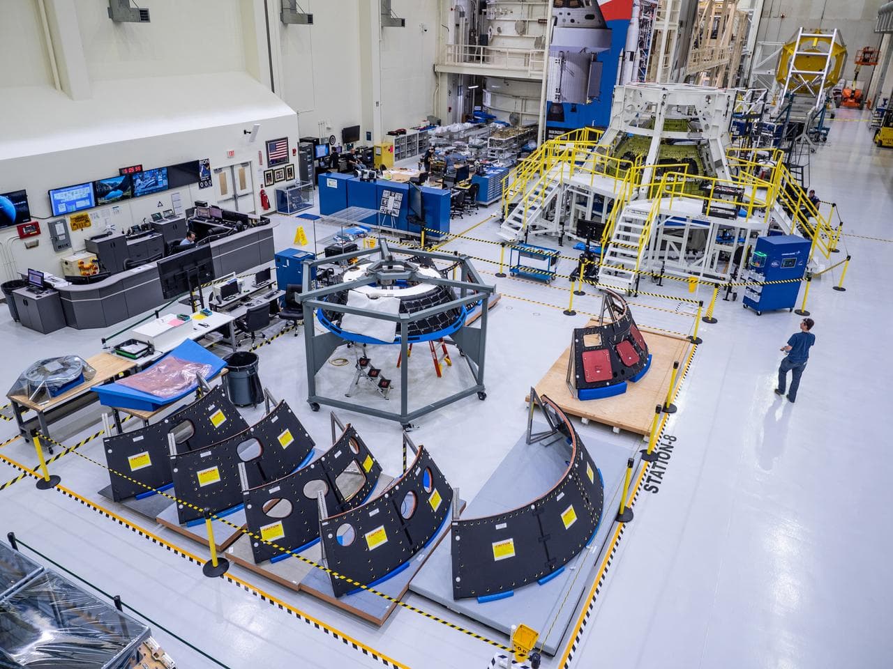 Spacecraft factory